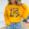 Cowhide Couture Yeehaw Crewneck Sweatshirt/ Western Boho Crewneck Sweatshirt