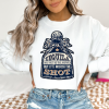 "Tequila May Not Be the Answer, But It's Worth a Shot" Women's Leopard Crewneck Sweatshirt