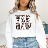 Cowhide Couture Yeehaw Crewneck Sweatshirt/ Western Boho Crewneck Sweatshirt