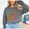 Cozy Season/ Crewneck Sweatshirt/ Cozy Sweatshirt/ Fall season/ Christmas Season/ Gift For Her/ Gift For Mom