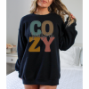 Cozy Season/ Crewneck Sweatshirt/ Cozy Sweatshirt/ Fall season/ Christmas Season/ Gift For Her/ Gift For Mom