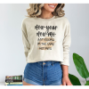"New Year New Me Just Kidding I'm The Same Hot Mess"/ Crewneck Sweatshirt/ New Year Sweatshirt/ New year/ New Years Gift/ Gift For Mom