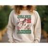 Jingle Horse Rodeo/ Crewneck Sweatshirt/ Christmas Sweatshirt/ Christmas Rodeo/ Gift For Anyone